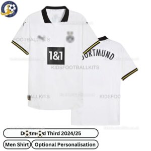 D0rt^_^mund Third Men Football Shirt 2024_25